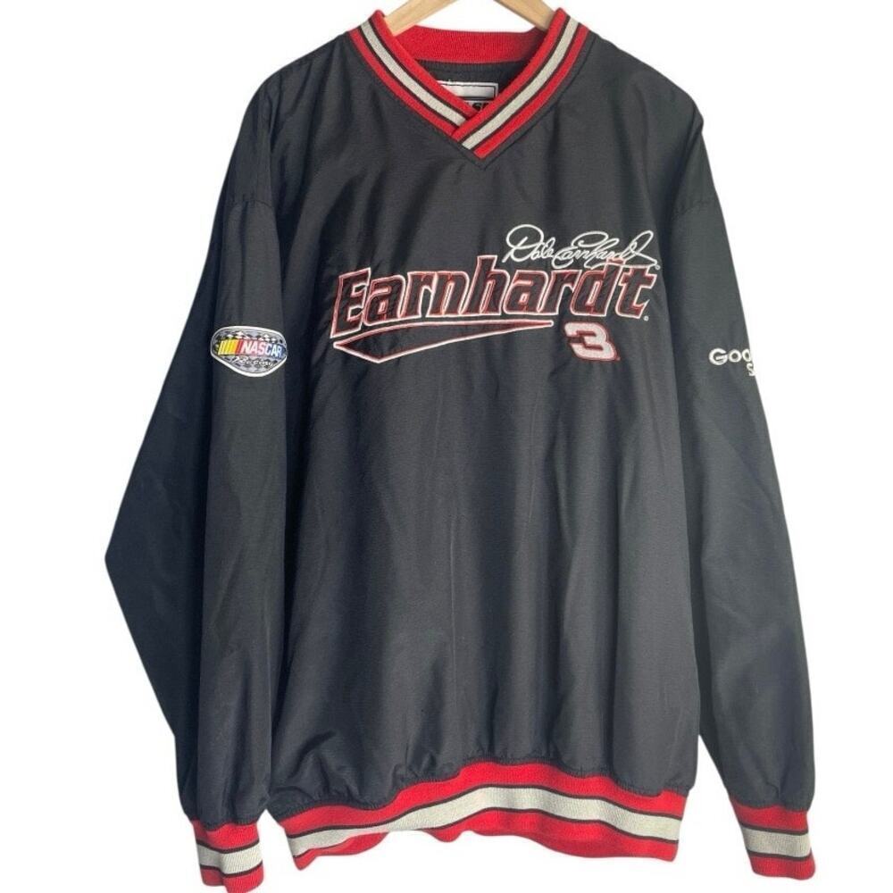 Vintage Chase Authentics  NASCAR #3 Dale EarnhardtWindbreaker Pullover XL